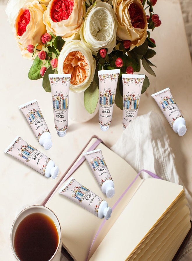 Leelosp 48 Pcs Book Club Gift Bulk Mini Hand Cream Travel Size Lotion Book Lover Gift for Women Member for Dry Cracked Hands - Image 5